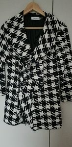 Calvin Klein houndstooth jacket